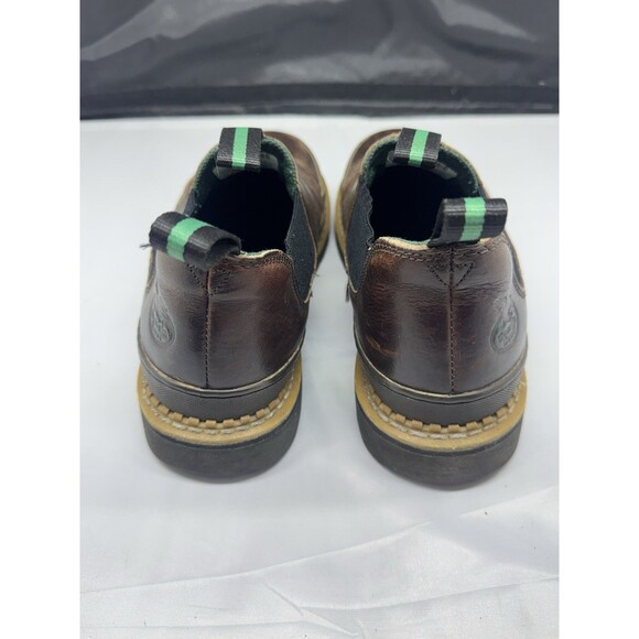 GEORGIA BOOTS Giant Romeo Work Shoes Men\'s Size 9 M Brown GR262 EUC